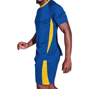Conjunto de Uniforme de Fútbol Retro para Hombre, Sublimado, con Logotipo Bordado OEM, Diseño Vintage, Transpirable, para Entrenamiento - Product Image 1