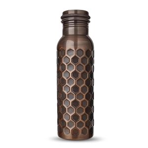 Most Trending Gold Copper Beer Bottle-Large Capacity 250ml Leak Proof & Microwave Safe for Business Gifts Home Hiking & Camping - Product Image 5