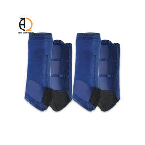 Protège-tendons de cheval à taille ajustable, bandages de protection pour les jambes de cheval, bottes de protection - Product Image 3