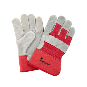 Manufacturer Direct Leather Safety Gloves Heat Resistant Welding Work Gloves for Heavy Duty Industrial Use - Product Image 5