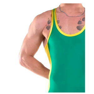 Singlet de Lucha Libre para Hombre, Sin Mangas, Ajustado, Transpirable, de Spandex y Poliéster, Uniforme Deportivo de Competición para Adultos - Product Image 2