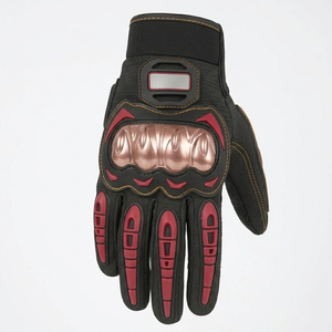 Guantes Tácticos de Cuero de Alto Rendimiento con Protección Rígida en los Nudillos, Equipo de Motociclismo para Seguridad y Durabilidad 2026 - Product Image 5