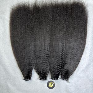 12A Grade CDYHAIRVN Natural Black Kinky Straight Bundles 100% Unprocessed Vietnamese Raw Human Hair Extensions - Product Image 3