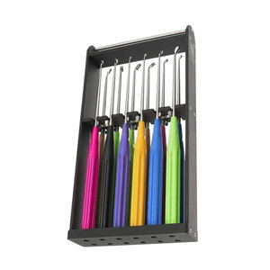 Ensemble de curettes osseuses en acier inoxydable SureMed Instruments, manche en plastique, réutilisable, instrument chirurgical orthopédique médical, classe I - Product Image 6