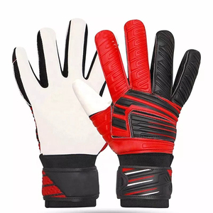 Guantes de Portero de Fútbol Profesionales para Adultos y Jóvenes, de Látex y Cuero, con Protección para los Dedos, Equipo de Portero de Fútbol con OEM - Product Image 1