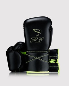 Gants de boxe de qualité supérieure personnalisés noirs et dorés en cuir de vachette, gants de sparring professionnels pour l'entraînement - Product Image 6