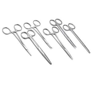 Ensemble d'instruments de chirurgie mineure de base en acier inoxydable, certifié CE, avec ciseaux, pinces, porte-aiguilles, trousse chirurgicale - Product Image 6