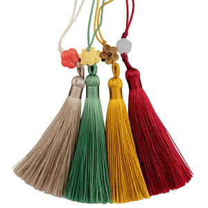 [Goyu] Adorno Tradicional Coreano con Borlas Florales, Colgante Decorativo para Envolver Regalos, Bolsa de la Suerte, Manualidades Hanbok - Product Image 4