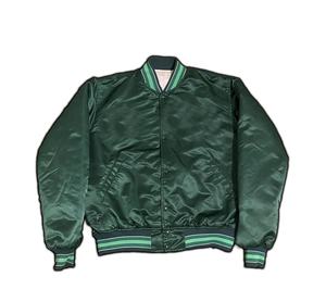 Chaqueta universitaria de satén de béisbol personalizada de alta calidad con logotipo personalizado Ropa de invierno para hombres - Product Image 1