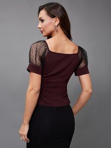 Women Western Wear Minimal Style <b>Top</b> Casual Stylish Shirt Modern Fashion - Product Image 3