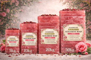 Jabón ayurvédico artesanal de glicerina y leche de cabra - Product Image 4