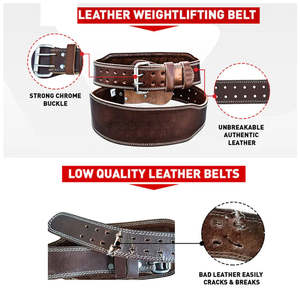 Ceinture de musculation en cuir sur mesure de haute qualité, prix de gros imbattable - Product Image 5