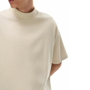 เสื้อยืดคอกลมทรงโอเวอร์ไซส์ผ้าคอตตอน 100% หนัก 280GSM คุณภาพสูง พิมพ์ลายกราฟิก DTG/DTF แบบสั่งทำพิเศษสำหรับผู้ชาย - Product Image 5