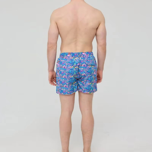 Shorts de Baño para Hombre, Tallas Grandes, Hechos a Medida, Ecológicos, Ligeros, Antiarrugas, de Secado Rápido, Poliéster/Algodón, Estilo Urbano - Product Image 1