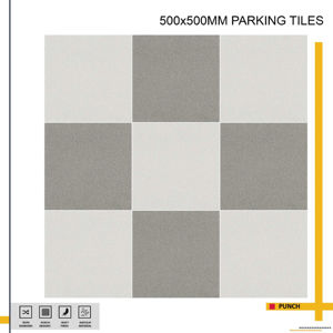 Blocs de stationnement extérieurs haute densité 50x50 cm, conçus pour les projets d'infrastructure moderne nécessitant des surfaces robustes et fiables - Product Image 1