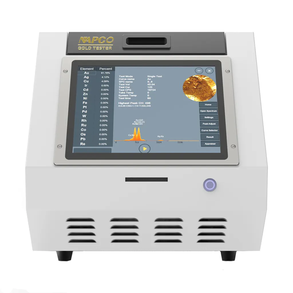 XRF Gold Purity Tester Machine High Precision Gold Testing & karat analyzer Machine Analyzer Jewelry Tester