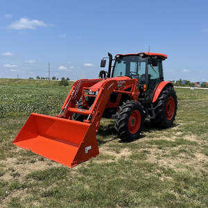 ใช้สำหรับรถแทรกเตอร์ Kubota M7060 พร้อมห้องโดยสาร จัดส่งรวดเร็ว ราคาถูก รถแทรกเตอร์การเกษตรพร้อมปั๊มและชุดเกียร์ - Product Image 6