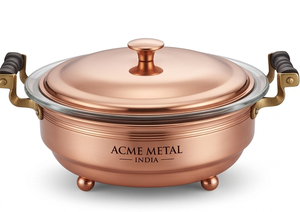Metal Round Brass Chapati Box in Top Quality Handmade Vintage Design Handle Perfect For Gift Sets and Storing Delicious Chapati - Product Image 4