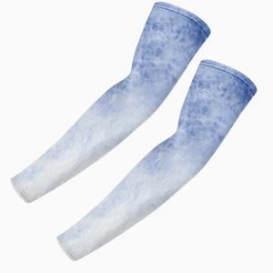 Manches de compression sportives rafraîchissantes en Spandex/Polyester, résistantes à l'eau, écologiques, pour la protection solaire et le cyclisme - Product Image 2