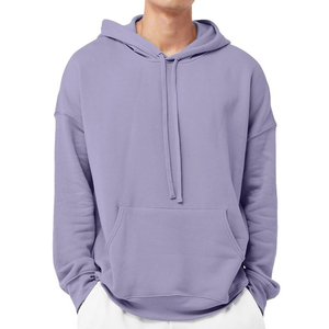 Sudadera con Capucha Unisex Extra Grande con Cierre, Color Sólido, Forro Polar de Algodón, Informal, Transpirable, 360g, Ropa de Invierno - Product Image 1