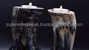 High Demand Horn With Metal Candle <b>Lanterns</b> Home Decor Luxury Scented Candles Holders <b>Tea</b> <b>Light</b> Candle Stands With High Finished - Product Image 4