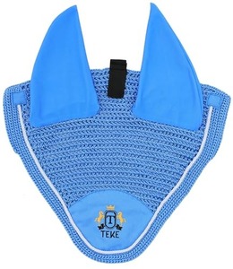 Pakistan Supplier for Equestrian Luxury Crochet Horse Ear Bonnet Lightweight Breathable Washable <b>Fly</b> Veil Shows Ear Bonnet - Product Image 2