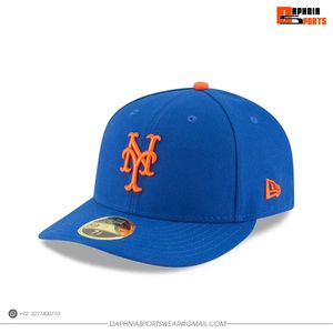 Gorra de béisbol bordada personalizada al por mayor, gorra premium ajustada con visera plana estructurada, ropa deportiva y urbana, gorra P para exteriores - Product Image 3