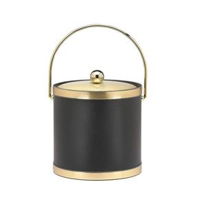 Cubo de hielo metálico portátil con asa resistente para enfriar bebidas al aire libre, picnics, bodas, catering y eventos de hostelería - Product Image 1