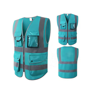 เสื้อกั๊กนิรภัยสะท้อนแสงสำหรับงานก่อสร้างถนนและพนักงานจราจร - Product Image 1