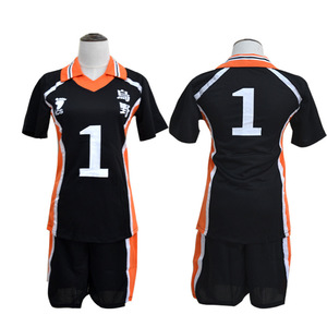 Disfraz de Cosplay de Anime Haikyuu Karasuno Hinata Shoyo Tobio Kageya, Jersey de Voleibol, Ropa Deportiva Corta Transpirable de Yu Nishinoya - Product Image 2