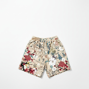Ensemble deux pièces décontracté unisexe d'été en coton épais respirant : chemise et short en jean – Vente en gros - Product Image 5