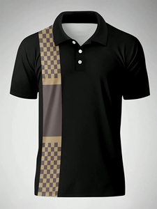 เสื้อยืดผู้ชายดีไซน์ใหม่ เสื้อโปโลแขนสั้นผู้ชายรุ่นใหม่สำหรับฤดูร้อนปี 2026 มีดีไซน์ลำลอง ทันสมัย และสวมใส่สบาย - Product Image 2