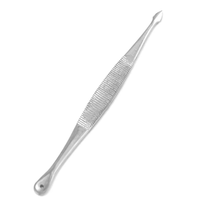Extracteur de points noirs en acier inoxydable double extrémité pour l'élimination de l'acné et des boutons – Outil de soin de la peau - Product Image 1