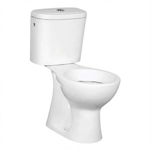 Inodoro de Cerámica Moderno Italiano con Sifón en S, Sin Tapa ni Accesorios, para Baño, Hotel u Hospital - Product Image 1