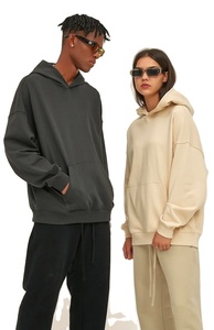 OEM Hoodie Manufacturers Custom High Quality Heavyweight Vintage Thermal Distressed Sudaderas Acid Wash Hombres Hoodies - Product Image 2