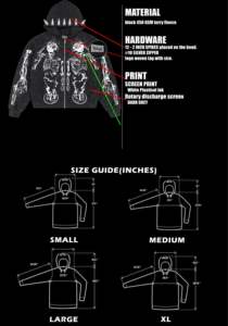 Sudadera con capucha extragrande para hombre, estilo acid wash, informal, para gimnasio, de tela gruesa, para invierno - Product Image 6