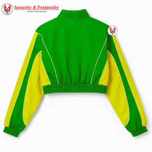 Chi Eta Phi Windbreaker <b>Lightweight</b> Windcheater Casual Trendy Outdoor Windproof Zip-Up Shell <b>Jacket</b> For <b>Women</b> - Product Image 4