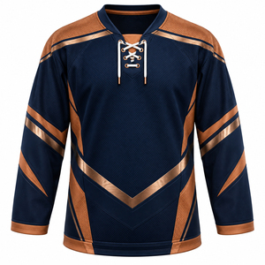 Maillot de Hockey 2026 pour Hommes, Noir, Rouge, Blanc, Grande Taille, Respirant, Impression par Transfert Thermique, Haute Qualité, Meilleures Ventes, Jeux d'Hiver - Product Image 4