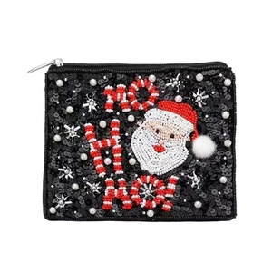 New design <b>seed</b> beads coin purse watermelon hand embroidery and best product and best quality from India - Product Image 1