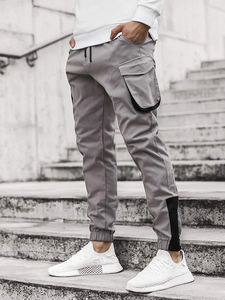 Pantalon cargo décontracté léger en toile taille mi-haute pour homme, écologique, respirant, imprimé – Nouvelle arrivée, toutes tailles disponibles - Product Image 6