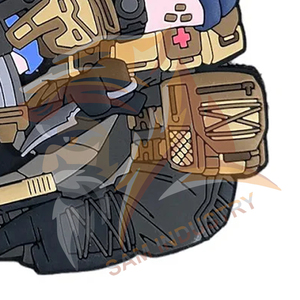 Top Selling Products Custom PVC Soft Rubber Patches Wholesale Factory Made <b>Light</b> Weight Pvc Patches In Bulk Quantity - Product Image 6