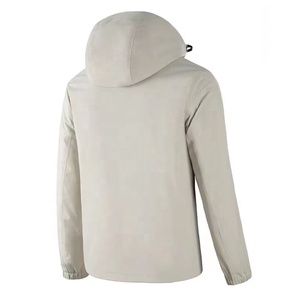 เสื้อแจ็คเก็ตกันลมน้ำหนักเบาสำหรับผู้ชาย ยี่ห้อ Outfitize เสื้อคลุมวิ่งกลางแจ้งแบบกันน้ำ ระบายอากาศได้ดี ชุดกีฬา เสื้อแจ็คเก็ตมีฮู้ด - Product Image 4