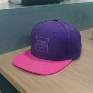 Casquette Snapback 6 Panneaux Broderie Tissée Personnalisée OEM, Visière Plate Structurée, Faible MOQ, Fabricant de Coiffes ODM - Product Image 2