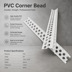 Malla de Fibra de Vidrio Resistente a Impactos y al Óxido, Refuerzo para <span class=keywords><strong>EIFS</strong></span>, Resistente a los Álcalis, Anti-fisuras, Moldura de PVC para Esquinas - Product Image 4