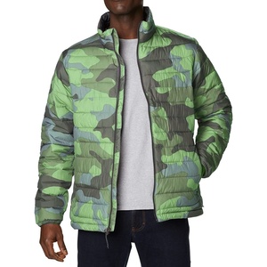 Transpirable al aire libre de gran tamaño de talla grande invierno Puff grueso cálido hombres logotipo personalizado burbuja ropa hombres chaqueta acolchada - Product Image 3