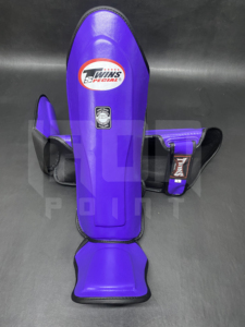 Espinilleras de Cuero Personalizables Ligeras para Adultos con Cierre de Gancho y Bucle TWINS Muay Thai MMA Protección Básica Personalizada - Product Image 5