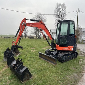 Miniexcavadora Kubota KX057-4 Original de 5 Toneladas con Pocas Horas de Trabajo, Incluye Motor y Componentes Principales del Rodamiento - Product Image 1
