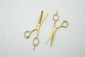 Ciseaux de coiffure 6'' en acier inoxydable JP, ensemble de ciseaux de barbier professionnels pour la coupe de cheveux, avec sac inclus - Product Image 5