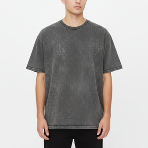 Camisetas de Algodón Extra Grandes para Hombre, Estilo Deportivo, Lisas, para Gimnasio, Tallas Grandes, Ropa Urbana, Fabricante Personalizado - Product Image 1