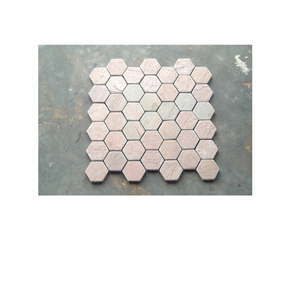 Dalles et carreaux en pierre calcaire rose citron durable et antidérapant pour la conception intérieure et extérieure - Product Image 4